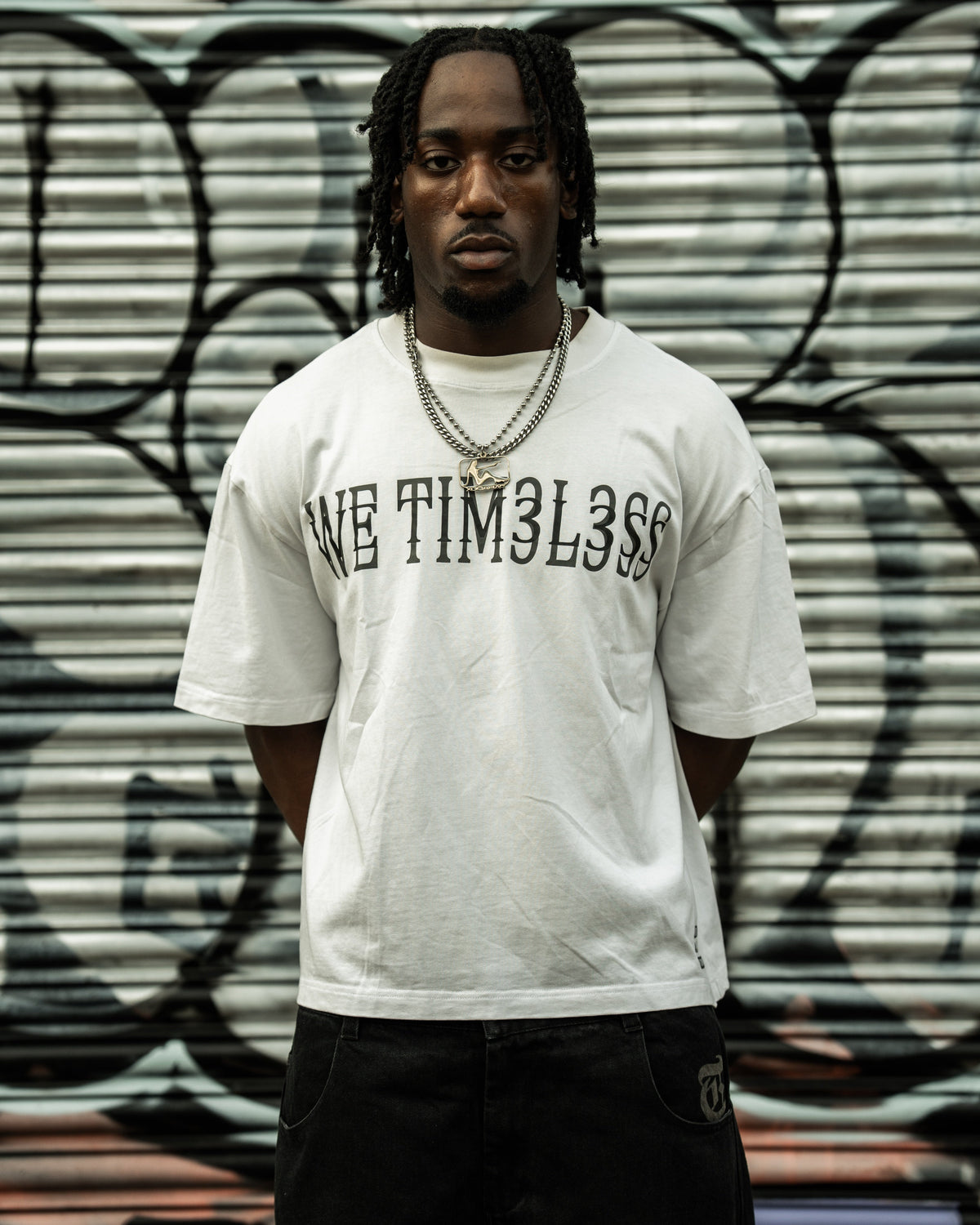 WE TIM3L3SS T-Shirt White, Ansicht 3
