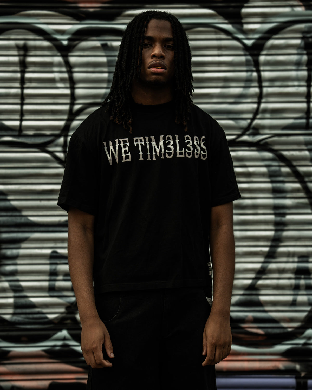 WE TIM3L3SS T-Shirt Black, Ansicht 3